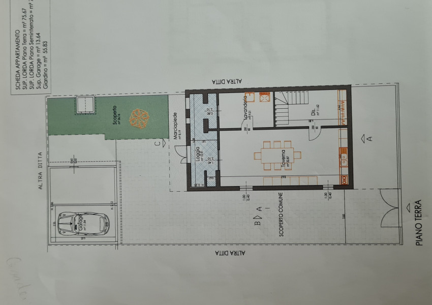 Pesaro, zona Pantano Alta, Appartamento in Vendita